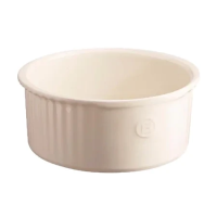 Форма для выпечки суфле Emile Henry Bakeware 23x21 см кремовая (026880)