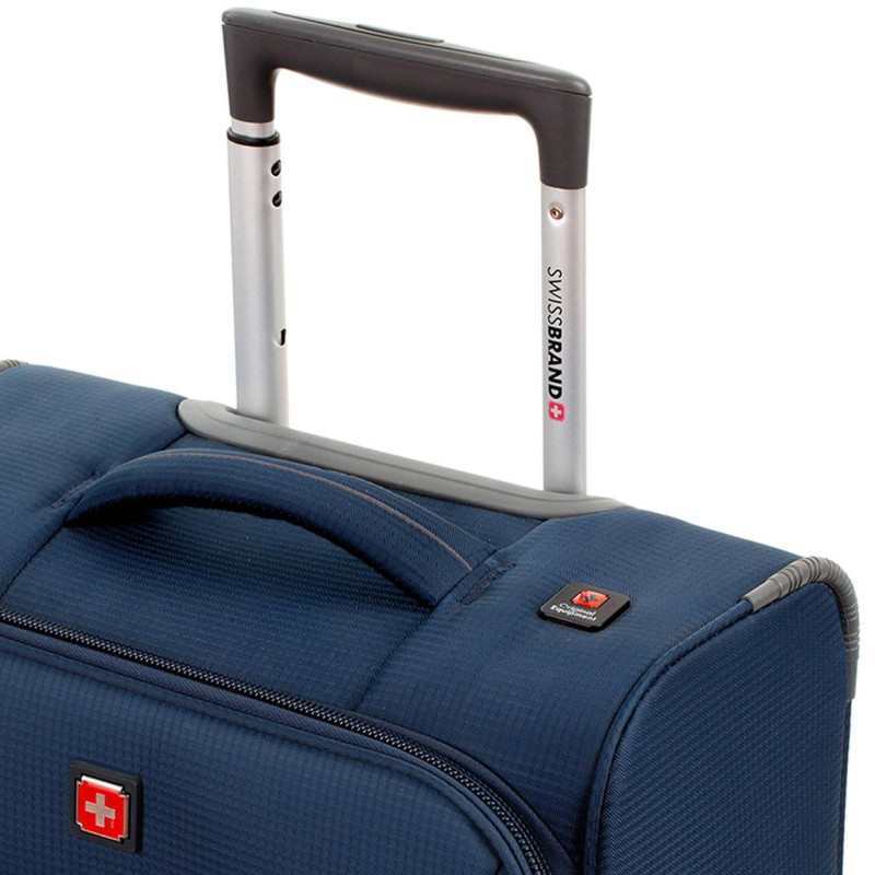 Чемодан Swissbrand Silkeborg (S) Navy (SWB_LLSIL940S)