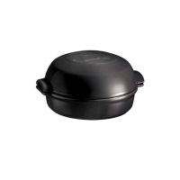 Форма для запекания сыра Emile Henry CHEESE BAKER, 19,5х17,5 см, высота 10 см, черная (798417)