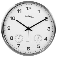 Годинник настінний Technoline WT7980 White/Silver (WT7980)