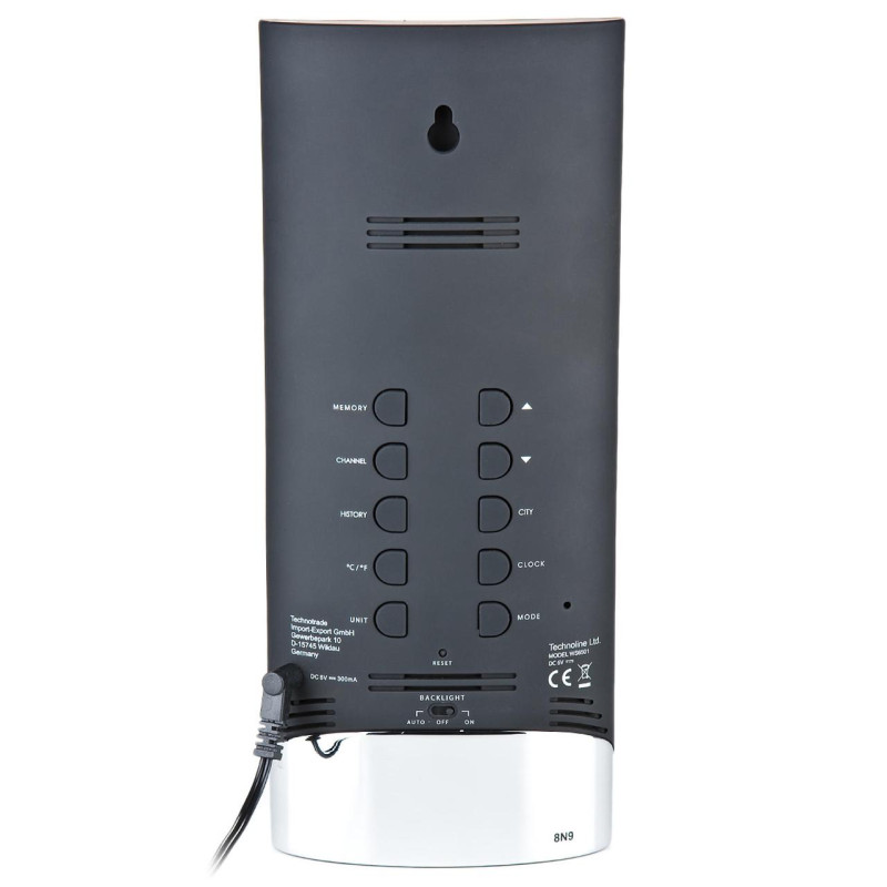 Метеостанция Technoline WS6501 Black Metall (WS6501)