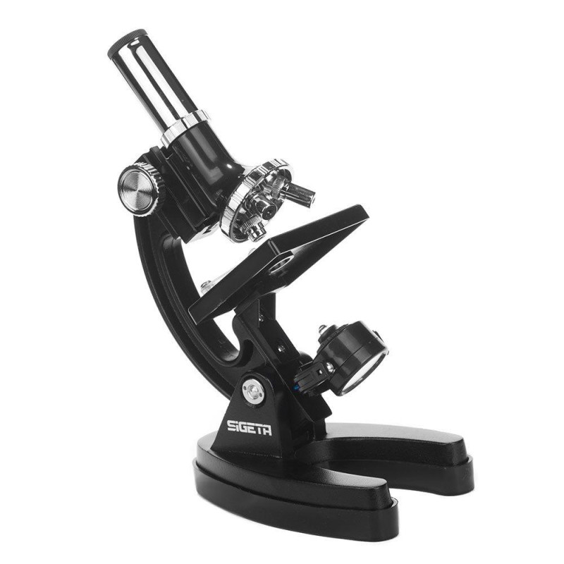 Дитячий мікроскоп SIGETA Neptun (300x, 600x, 1200x) у кейсі