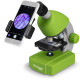 Микроскоп Bresser Junior 40x-640x Green с набором для опытов и адаптером для смартфона (8851300B4K000)
