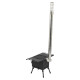 Печь дровяная Bo-Camp Falconwood Black (8618600)