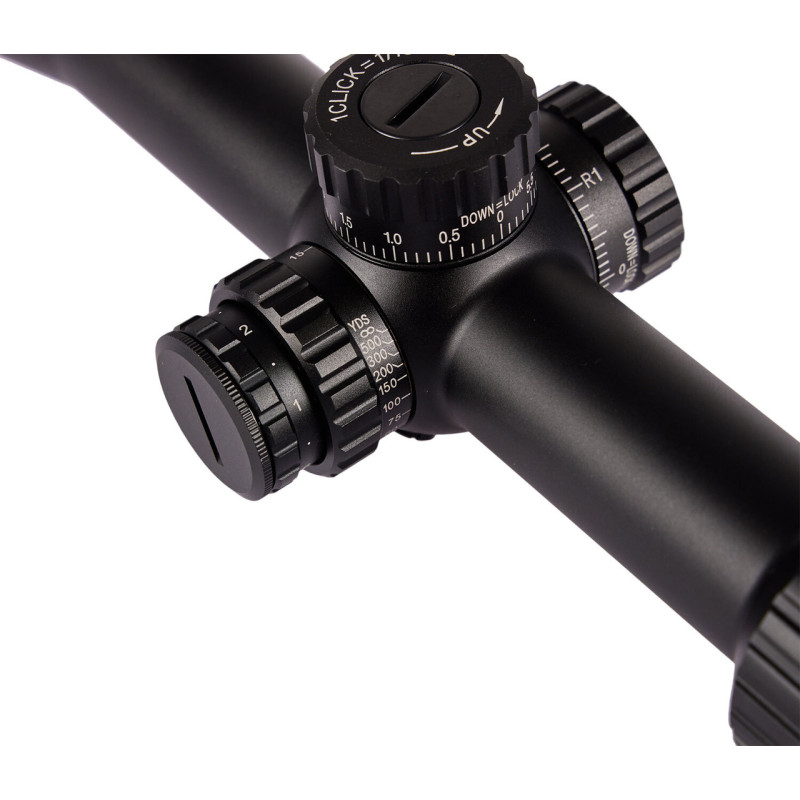 Оптичний приціл XD Precision Black-LR F1 4-24x50 сітка MPX1