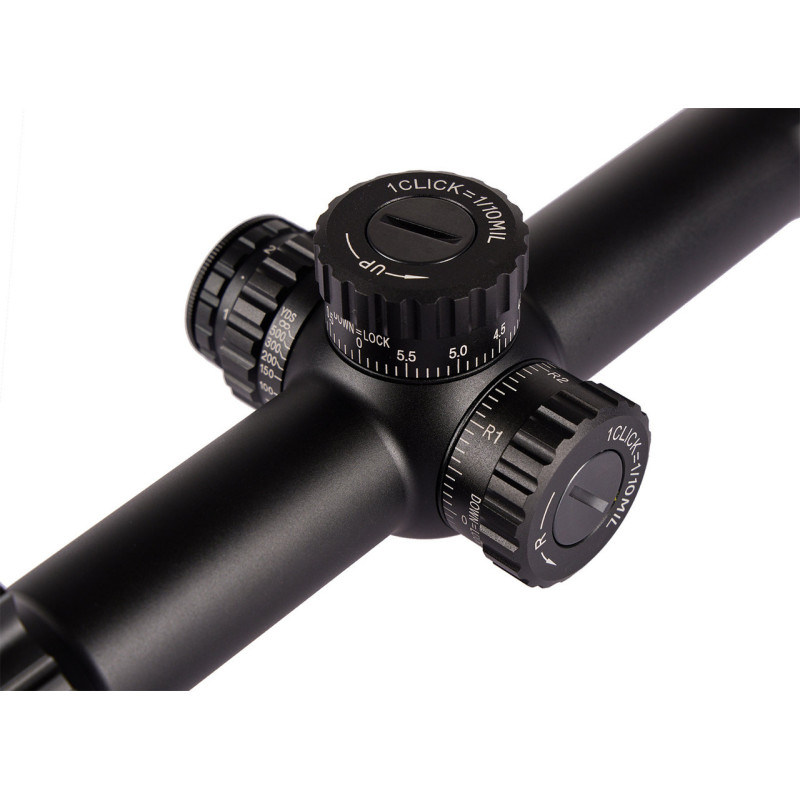 Оптичний приціл XD Precision Black-LR F1 4-24x50 сітка MPX1