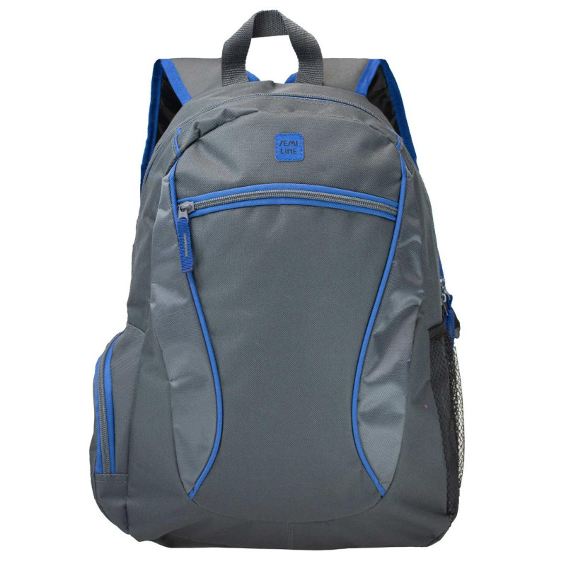 Городской рюкзак Semi Line 18 Grey/Blue Elements (J4917-3)