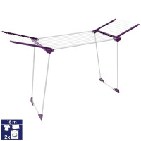 Сушилка для белья напольная Casa Si Winner 18m White/Purple (CS92269)