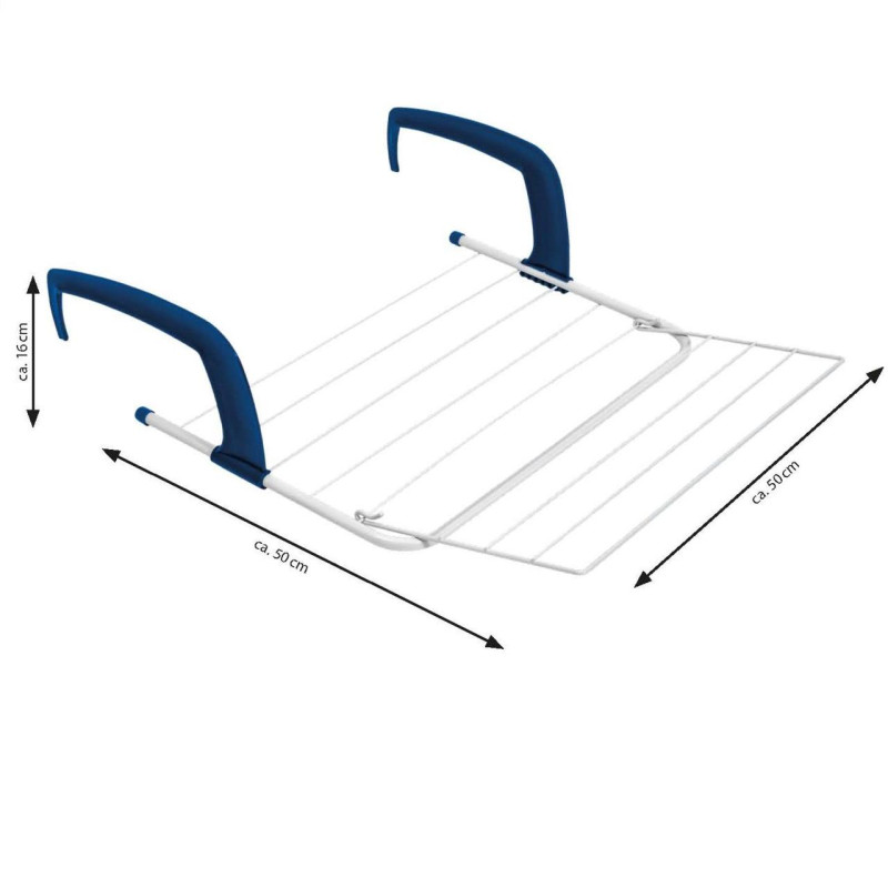 Сушилка для белья навесная Casa Si Hot Plus White (CS92733H06)