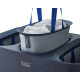 Кошик для розділення білизни 90 л Tota Trio 50025