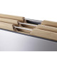 Набір обробних дощок (3шт) Folio Steel Bamboo 60229