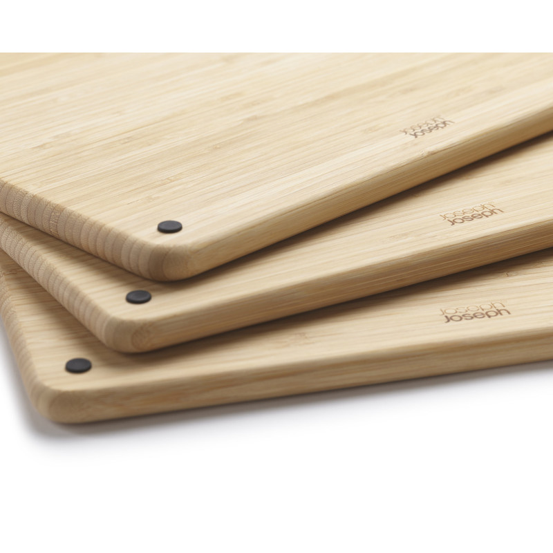 Набір обробних дощок (3шт) Folio Steel Bamboo 60229