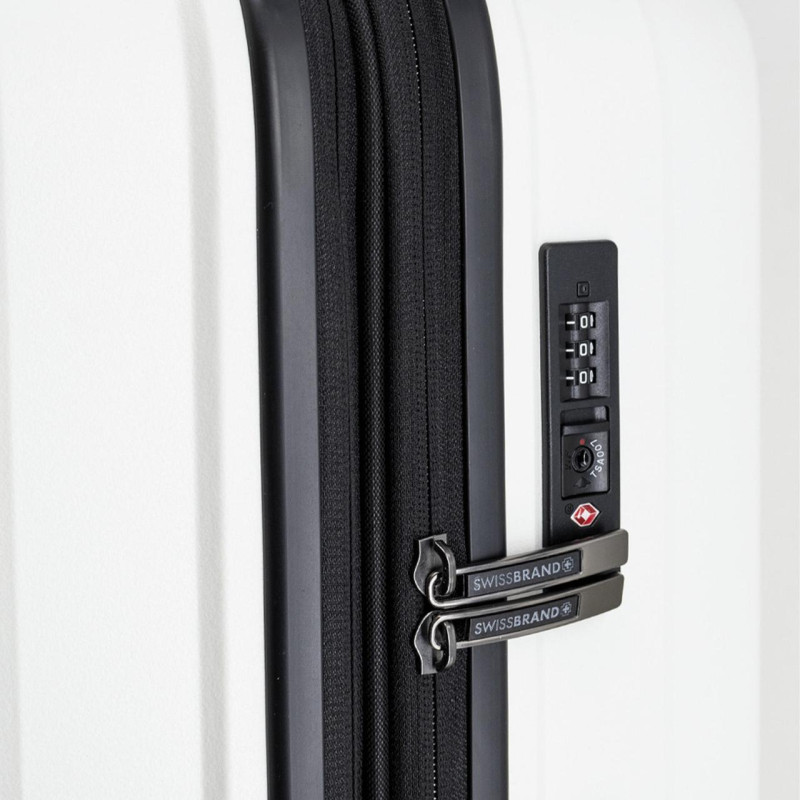 Чемодан Swissbrand Malden (S) White (SWB_LHMAL889S)