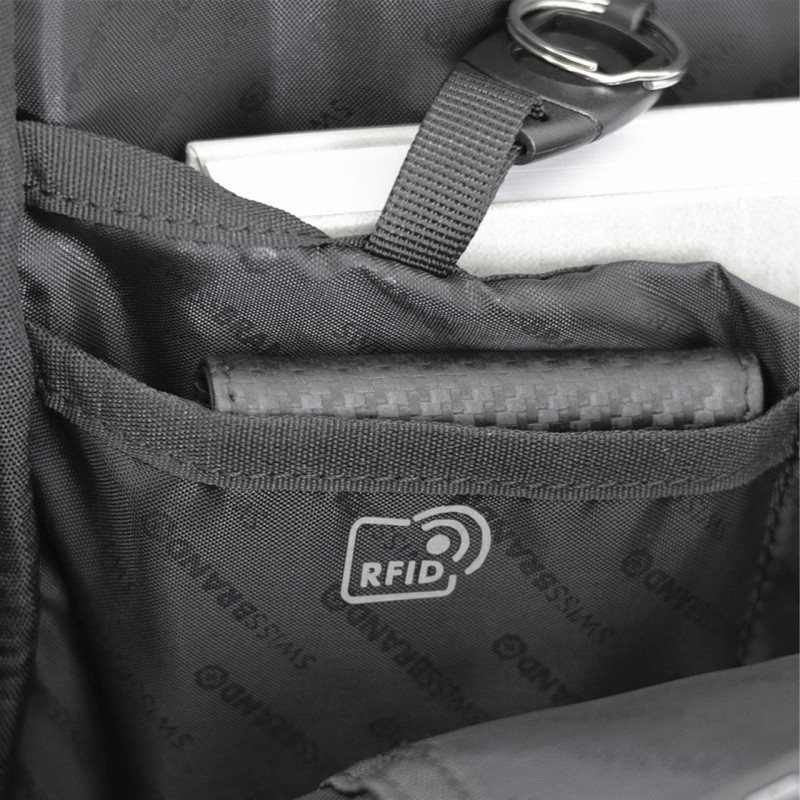 Рюкзак городской Swissbrand Salisburg 18 Black (SWB_BESAL001U)