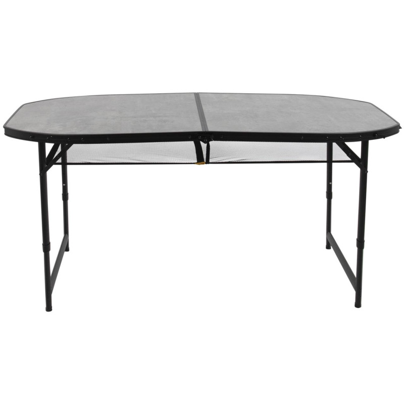 Стол Bo-Camp Northgate Oval 150x80 cm Black/Grey (1404188)