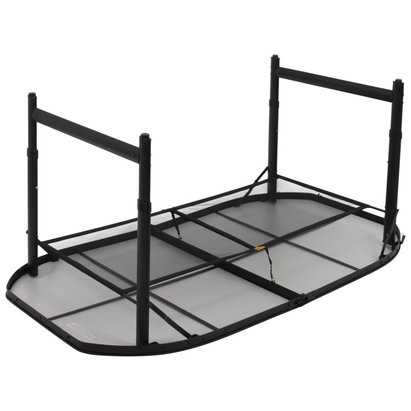 Стол Bo-Camp Northgate Oval 150x80 cm Black/Grey (1404188)