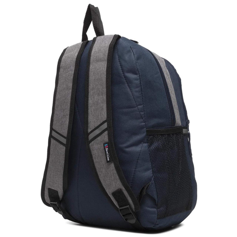 Рюкзак міський Semi Line 21 Grey/Navy (J4499-7)
