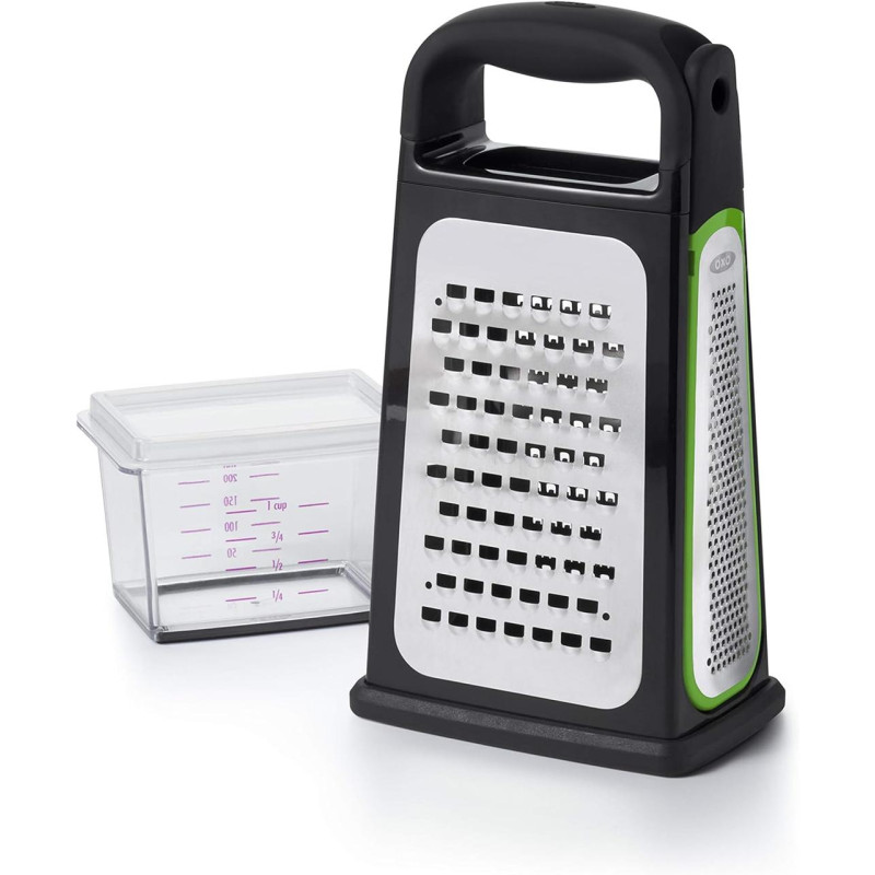 Терка с контейнером и съемной насадкой для цедры OXO Good Grips 30см 11231700