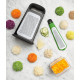 Терка с контейнером и съемной насадкой для цедры OXO Good Grips 30см 11231700