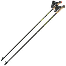 Палиці для скандинавської ходьби Gabel FX-75 Snake Carbon 130 Dual Spike (7009351011300)