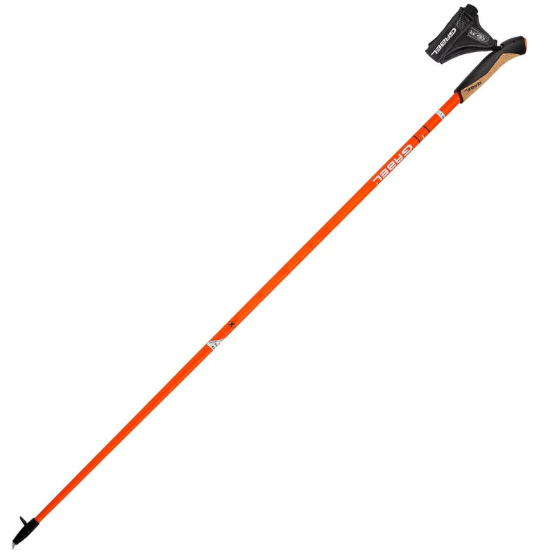 Палиці для скандинавської ходьби Gabel X-1.35 Active Knife Orange 110 (7009361151100)
