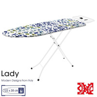 Гладильная доска Casa Si Lady 122x38 White/Blue Crystals (CS93574R267)