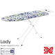 Гладильная доска Casa Si Lady 122x38 White/Blue Crystals (CS93574R267)