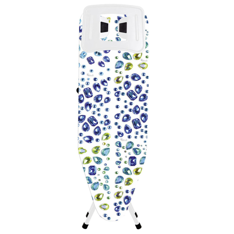 Гладильная доска Casa Si Lady 122x38 White/Blue Crystals (CS93574R267)