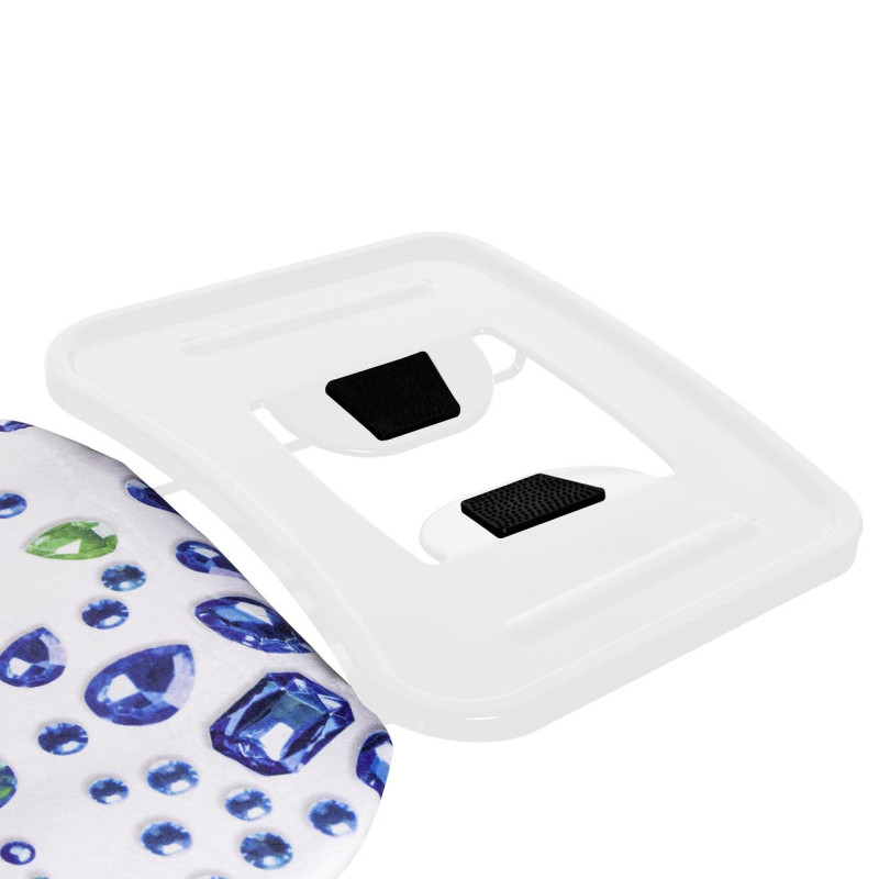 Гладильная доска Casa Si Lady 122x38 White/Blue Crystals (CS93574R267)