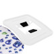 Гладильная доска Casa Si Lady 122x38 White/Blue Crystals (CS93574R267)