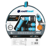 Поливальний набір Cellfast HOBBY ATS2™ шланг 1/2