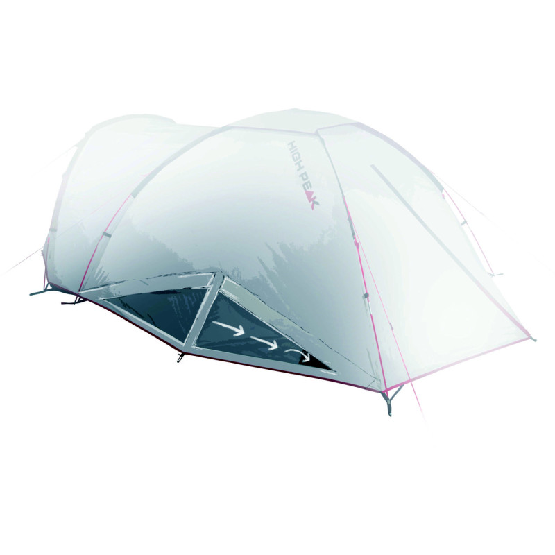 Палатка пятиместная High Peak Tessin 5.1 Deep Forest (10381)