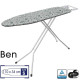 Дошка для прасування Casa Si Ben 110x30 Silver/White Plants (CS98090G323)