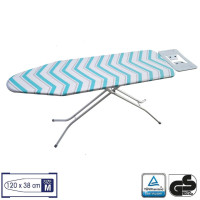 Гладильная доска Casa Si Superstandard Basic 120x38 White/Green Zigzags (CS95150E166)
