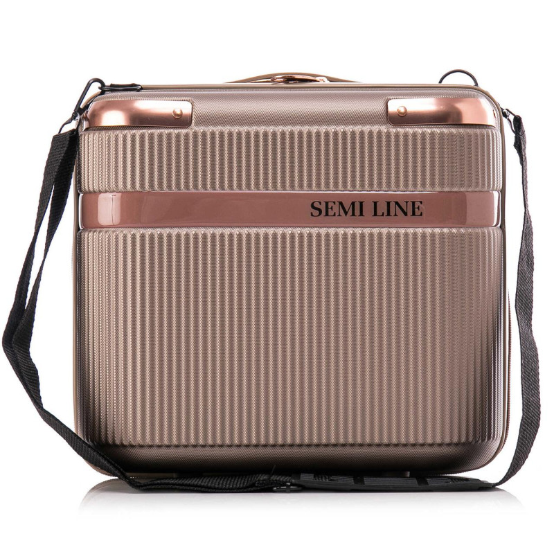 Бьюті-кейс Semi Line 16L Champagne (T5668-1)