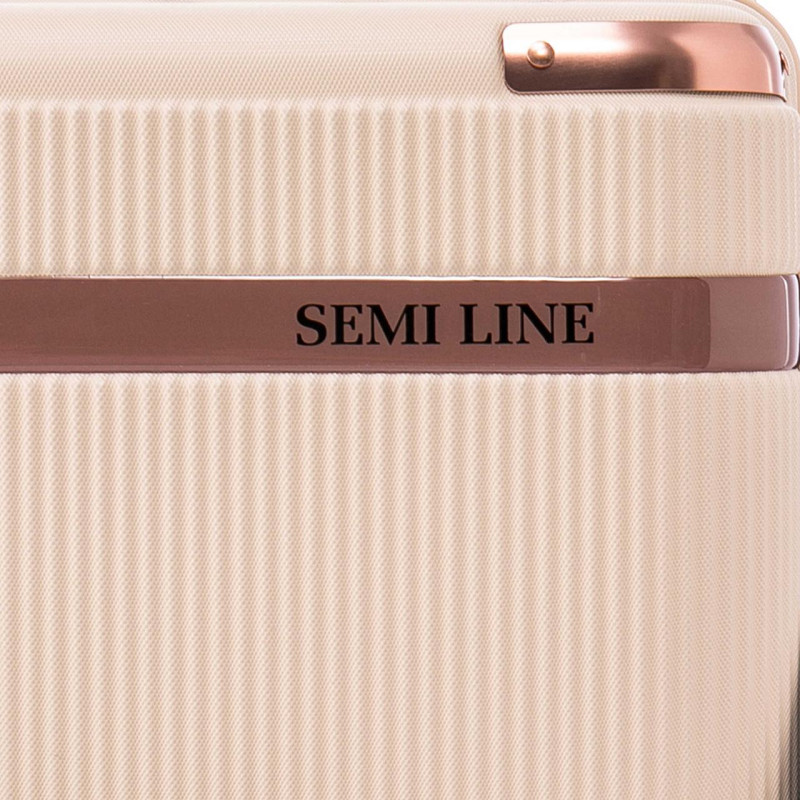 Бьюті-кейс Semi Line 16L Ecru (T5669-1)