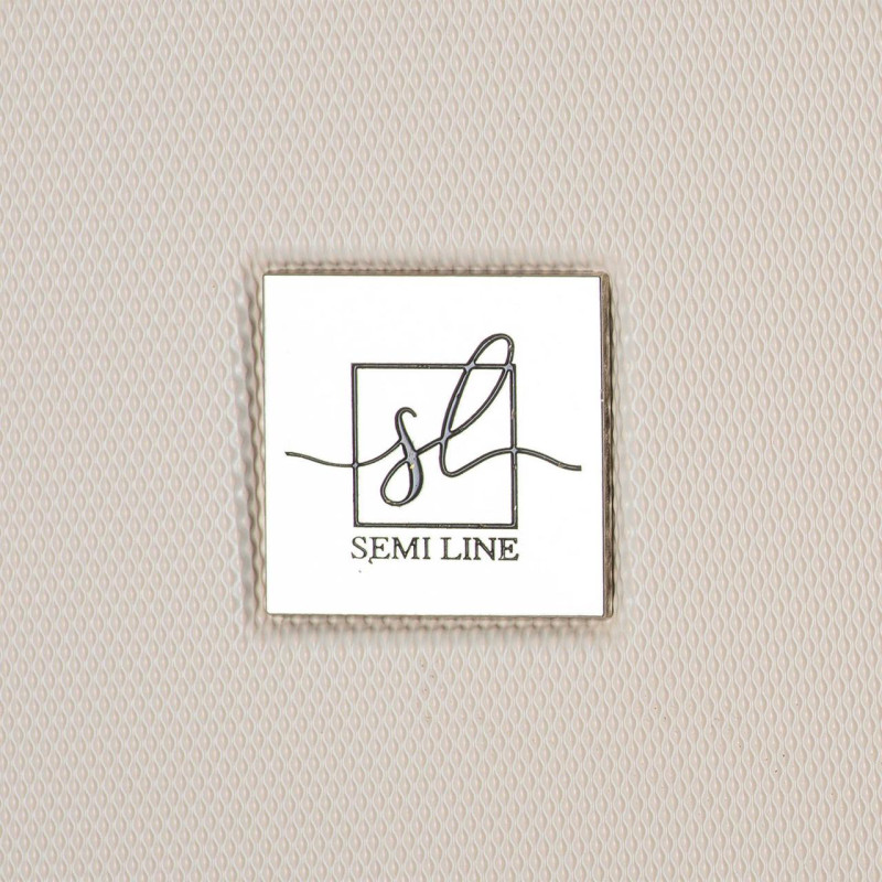 Бьюті-кейс Semi Line 5L Ecru/Brown (T5670-1)