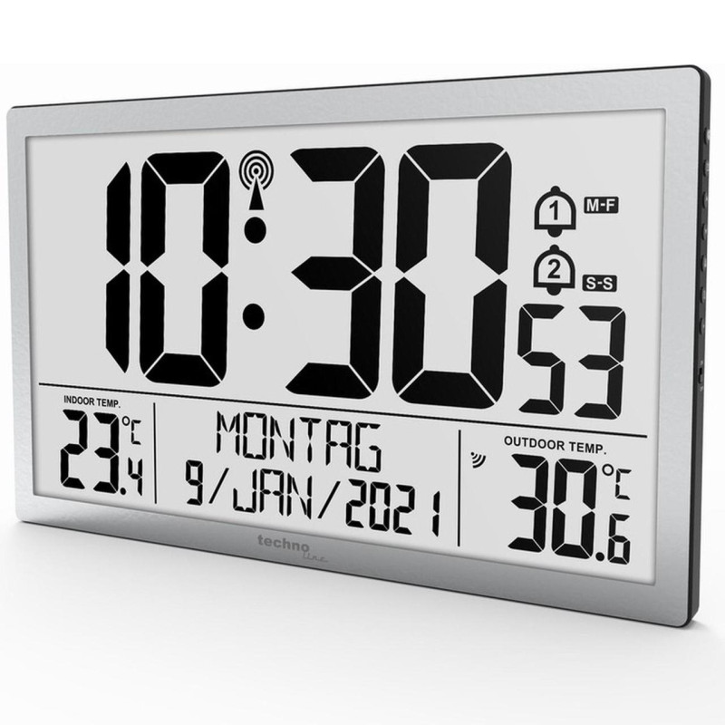 Годинник настінний Technoline WS8113 Silver (WS8113)