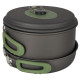 Набір посуду Bo-Camp Explorer 3 Pieces Hard Anodized Grey/Green (2200239)