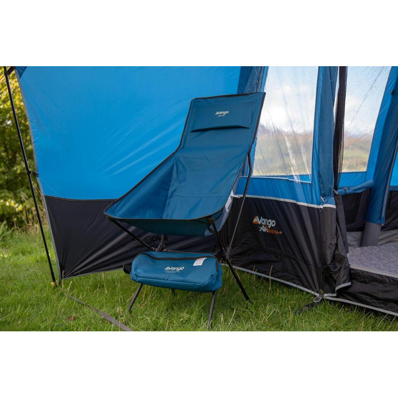 Стілець кемпінговий Vango Micro Tall Recline Chair Mykonos Blue (CHUMICRO0000001)