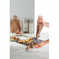 Мішок кондитерський з 3 насадками Lekue Reusable Flexible Lids (883729)