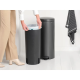 Бак для сміття з педаллю Brabantia NewIcon Pedal Bin 30 л, графітовий (233524)