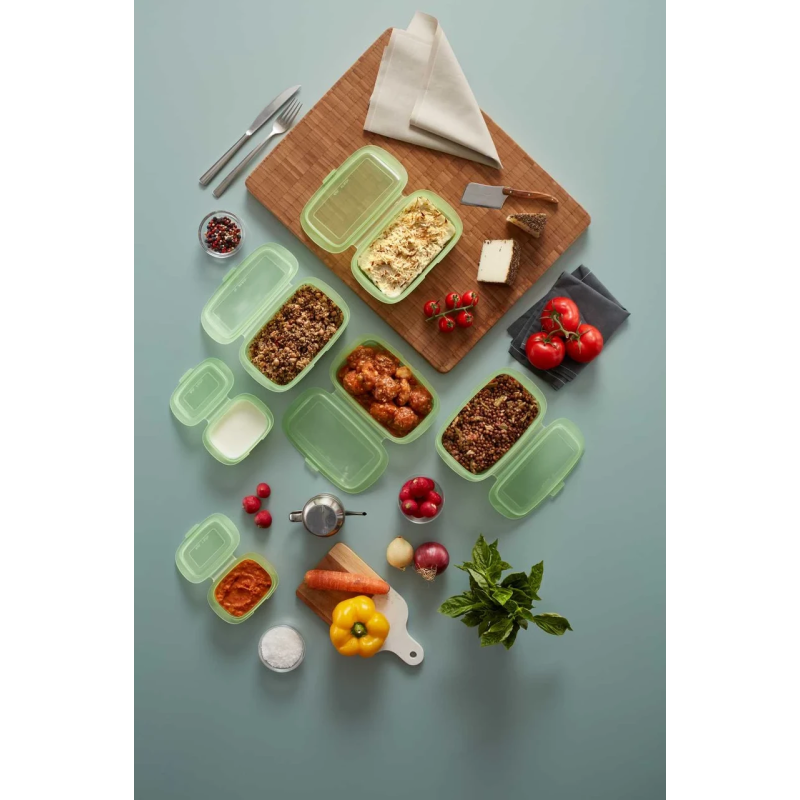 Набір ємностей для зберігання силіконових, 3 шт. Lekue Reusable Silicone Containers (881886)