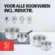 Набір посуду Brabantia Enjoyment 7 предметів 30004848