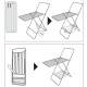 Сушилка для белья напольная Casa Si City 8m White (CS92282W04)