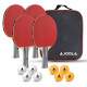 Набор для настольного тенниса Joola Team School 4 Bats 8 Balls (54825) (Special Offer)