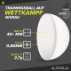 Мячи для настольного тенниса Joola Magic ABS 40+ White 144 шт (44217)