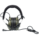 Активні навушники Earmor M32X Mod4 Green з мікрофоном (сумісні з ARC Rail )