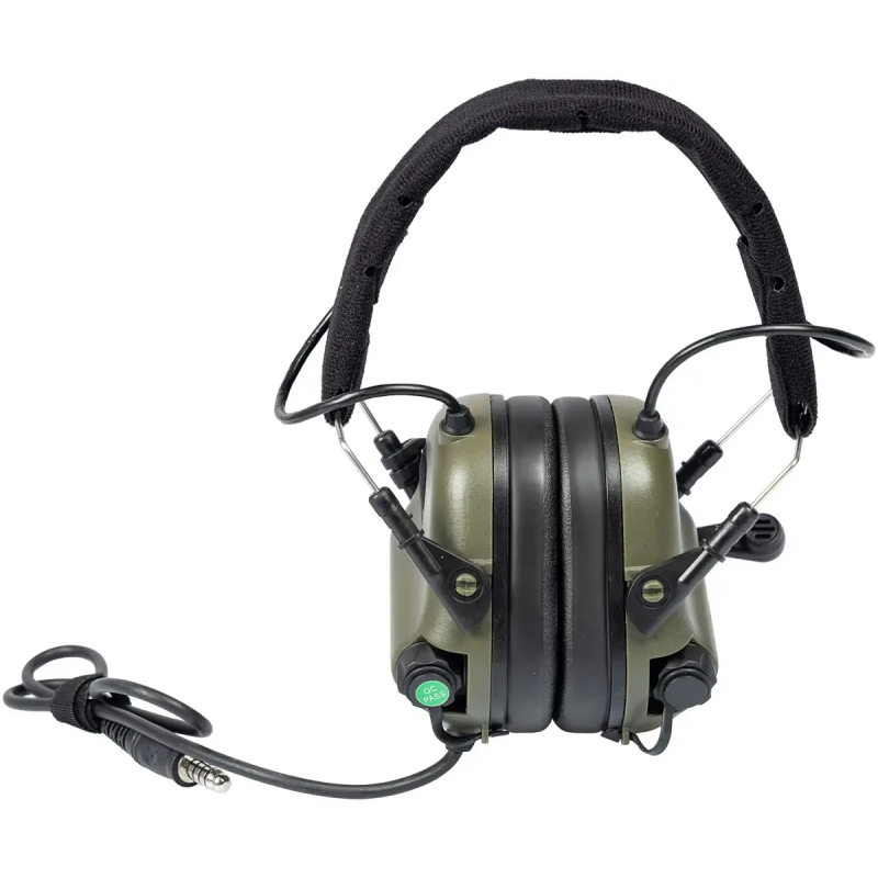 Активні навушники Earmor M32X Mod4 Green з мікрофоном (сумісні з ARC Rail )