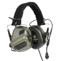 Активні навушники Earmor M32 Green з мікрофоном